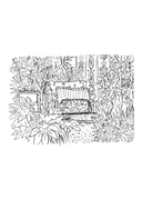 Fleurs, le livre d'inspiration et de coloriage