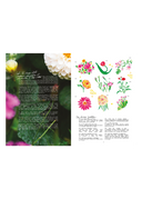 Fleurs, le livre d'inspiration et de coloriage