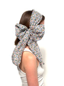 Foulard à nouer Losange en fleurs