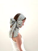 Foulard à nouer Losange en fleurs