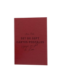 Voyage au fil de l'eau. 7 cartes postales en accordéon