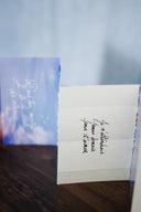 Tendre journée . 7 cartes postales en accordéon