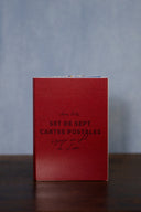 Voyage au fil de l'eau. 7 cartes postales en accordéon