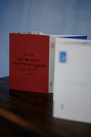 Voyage au fil de l'eau. 7 cartes postales en accordéon