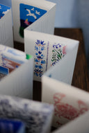 Voyage au fil de l'eau. 7 cartes postales en accordéon