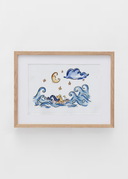 Au clair de lune - œuvre originale