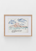 Rocher cote granit rose - œuvre originale